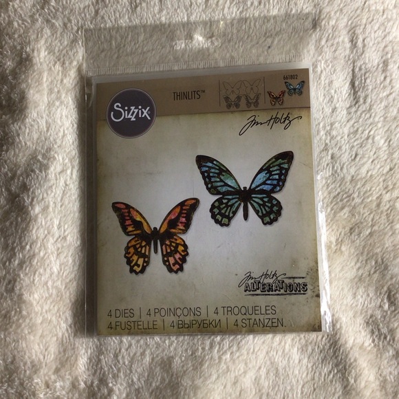 Sizzix Colorful Butterfly Thinlits Dies - Picture 1 of 2